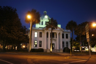 Courthouse at Evening